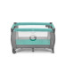Lionelo Sven Plus Turquoise/Grey — Cestovní postýlka