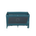 Lionelo Flower Green Turquoise — Cestovní postýlka