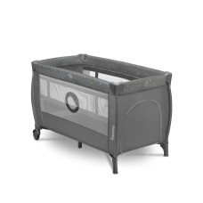Lionelo Stefi Plus Grey Multicolor — Cestovní postýlka