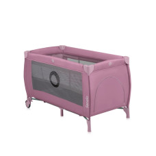 Lionelo Stefi Plus Pink Magnolia — Cestovní postýlka