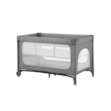 Lionelo Jasmin Easy Fold Grey Stone — Cestovní postýlka