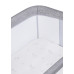 Lionelo Luna Grey Concrete — Přístavná postýlka 2v1