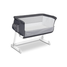 Lionelo Theo Dark Grey — Přístavná postýlka