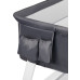 Lionelo Theo Dark Grey — Přístavná postýlka