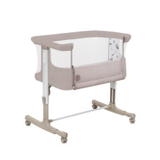 Lionelo Aurora Beige Cappuccino — Přístavná postýlka 3v1