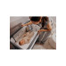 Lionelo Leonie Plus Beige Sand — přístavná postýlka