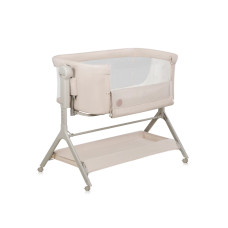 Lionelo Leonie Plus Beige Sand — přístavná postýlka
