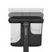 Lionelo Aurora Grey Graphite — Přístavná postýlka 3v1
