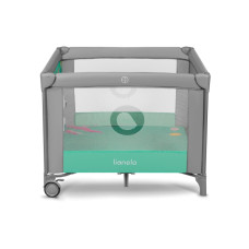 Lionelo Mille Grey Green — Detská ohrádka