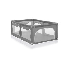 Lionelo Willow Grey Concrete — Hrací ohrádka