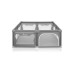 Lionelo Willow XL Grey Concrete — Hrací ohrádka