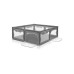 Lionelo Willow XL Grey Concrete — Hrací ohrádka