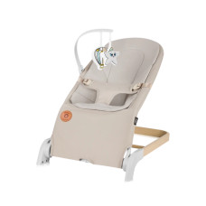 Lionelo Lilac Beige Sand — houpací lehátko