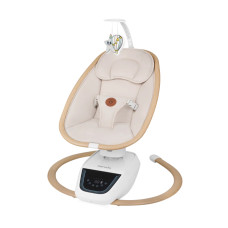 Lionelo Olivia Beige Natural —  Houpací lehátko