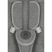 Lionelo Blossom Grey Concrete — Elektrické lehátko