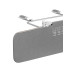 Lionelo Lora XL Grey Stone — Zábrana na postel