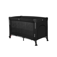 Lionelo Ellen Black Carbon — Přistavná postýlka 3 v 1