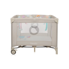 Lionelo Mille Plus Grey Beige — Multifunkční ohrádka