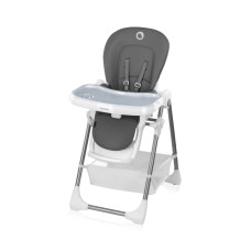 Lionelo Linn Plus Grey — Jídelní židlička