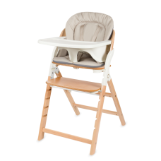 Lionelo Megan White Wood— Jídelní židlička