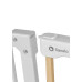 Lionelo Truus Slim White Natural — Schodová/dveřová zábrana