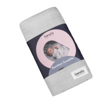Lionelo Bamboo Swaddle Grey Stone — Otulák pro děti