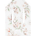 Lionelo Travel Swaddle Blanket Beige Magnolia — Zavinovačka do autosedačky