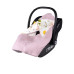 Lionelo Travel Swaddle Blanket Pink Flower — Zavinovačka do autosedačky
