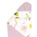 Lionelo Travel Swaddle Blanket Pink Flower — Zavinovačka do autosedačky