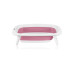 Lionelo BabyBubble Pink Magnolia — Skládací vanička s lehátkem