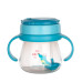 Canpol babies Hrneček sportovní se slámkou a závažím 250ml modrý