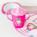 Canpol babies Nevylévací hrneček TOYS 250ml růžový