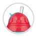 Canpol babies Sportovní láhev se silikonovou slámkou AUTA 260ml 