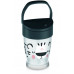 LOVI Hrneček se slámkou SALT&PEPPER 250ml