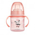 Canpol babies Tréninkový hrneček EXOTIC ANIMALS 120ml růžový