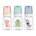 Canpol babies Lahev s potiskem CUTE ANIMALS 120ml