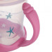 Canpol babies Nevylévací hrneček se silikonovým pítkem LOVE&SEA 180ml růžový