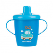 Canpol babies Nevylévací hrneček TOYS 250ml modrý