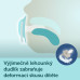 Canpol babies Set symetrických silikonových dudlíků Light touch 18m+ BONJOUR PARIS modrý