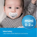LOVI Dudlík s mini štítkem 0-2m silikonový dynamický WILD SOUL 2ks kluk