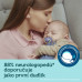Canpol babies Set symetrických silikonových dudlíků Light touch 6-18m PURE COLOR zelený