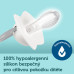 Canpol babies Set symetrických silikonových dudlíků Light touch 6-18m PURE COLOR zelený