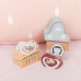 Canpol babies Set symetrických silikonových dudlíků Light touch 0-6m SLEEPY KOALA růžový
