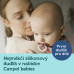 Canpol babies Set symetrických silikonových dudlíků Light touch 18m+ SLEEPY KOALA modrý