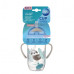 Canpol babies Nevylévací hrneček se slámkou a závažím EXOTIC ANIMALS 270ml šedý