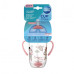 Canpol babies Nevylévací hrneček se slámkou a závažím 270ml BONJOUR PARIS růžový