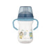 Canpol babies Hrneček se silikonovým pítkem FirstCup BONJOUR PARIS 250ml modrý