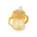 Canpol babies Hrneček se silikonovým pítkem FirstCup 150ml žlutý