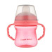 Canpol babies Hrneček se silikonovým pítkem FirstCup 150ml růžový