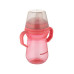 Canpol babies Hrneček se silikonovým pítkem FirstCup 250ml růžový